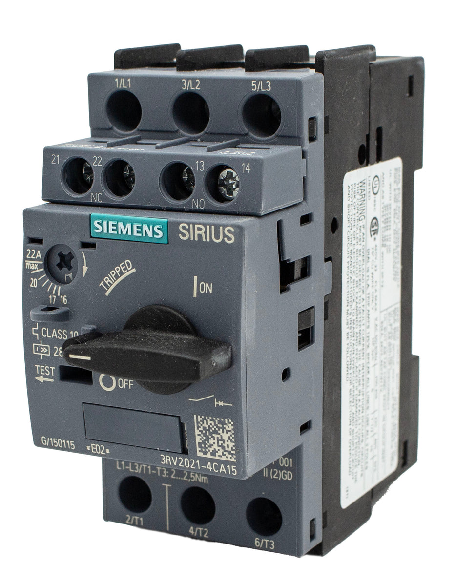 3RV2021-4CA15 – SIEMENS – Control Parts
