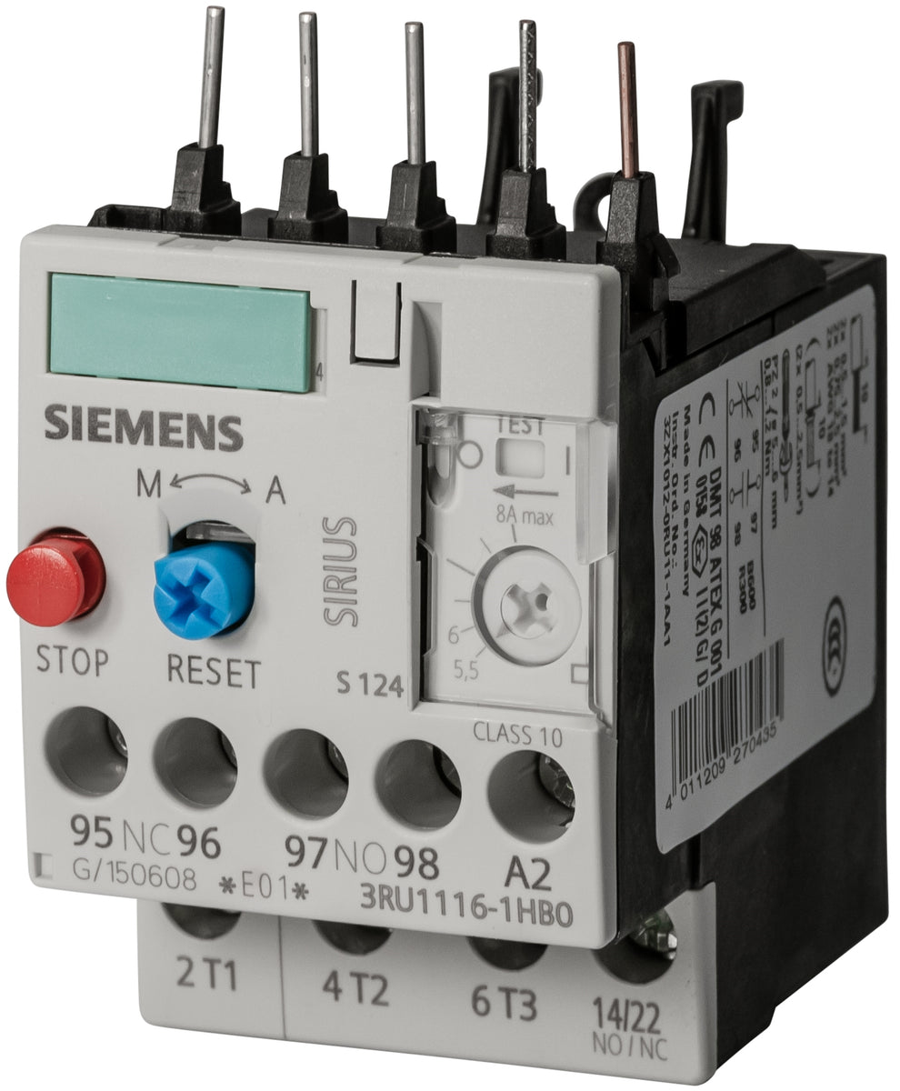 1PC Siemens new 3RU6126-4AB0 11-16A Thermal relay in 1PC Siemens new 3RU6126-4AB0 11-16A Thermal relay in