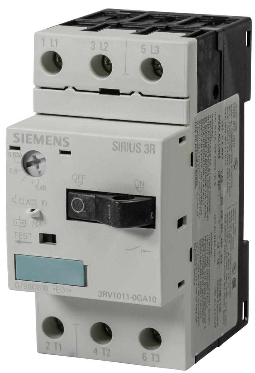 3RV1011-0GA10 – SIEMENS – Control Parts