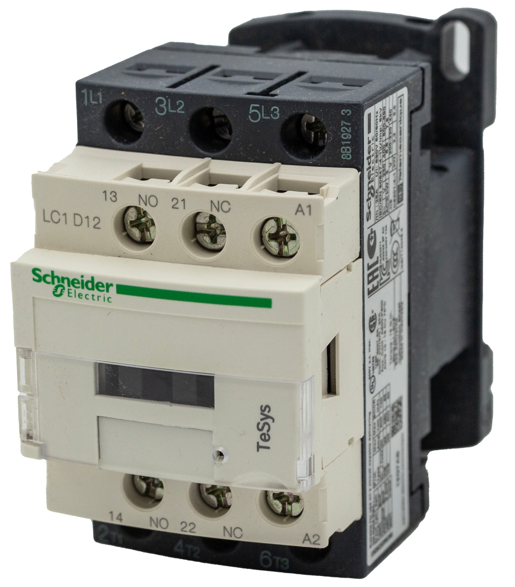 SCHNEIDER ELECTRIC - LC1D128P7 - SNRLC1D128P7 CONTATTORE 12A 230vac 2 2p Tellc1d128p7 SCHNEIDER ELECTRIC - LC1D128P7 - SNRLC1D128P7 CONTATTORE 12A 230vac 2 2p Tellc1d128p7