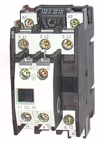 Contattore Moeller DIL M115, 160A, 600V, 3 Poli, Bobina 190-240V, Usato Funzionante