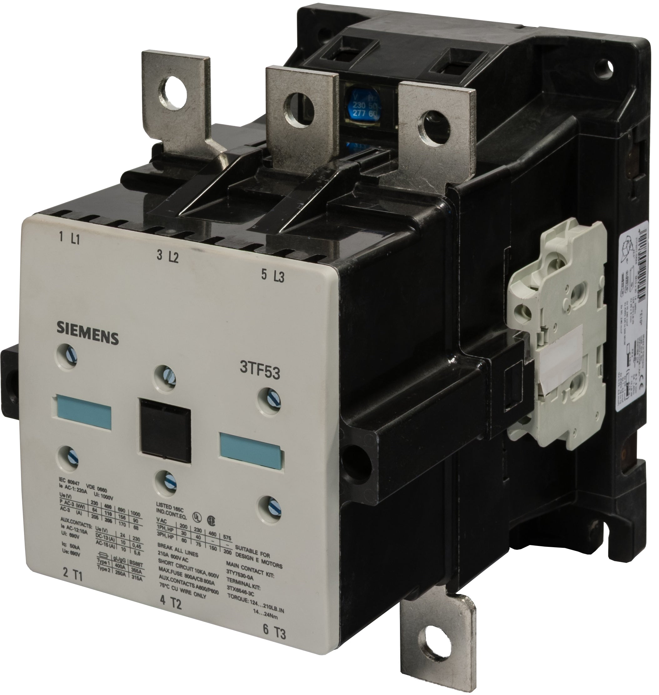 3TF5 Contactors - Motor Starters - Siemens – Control Parts