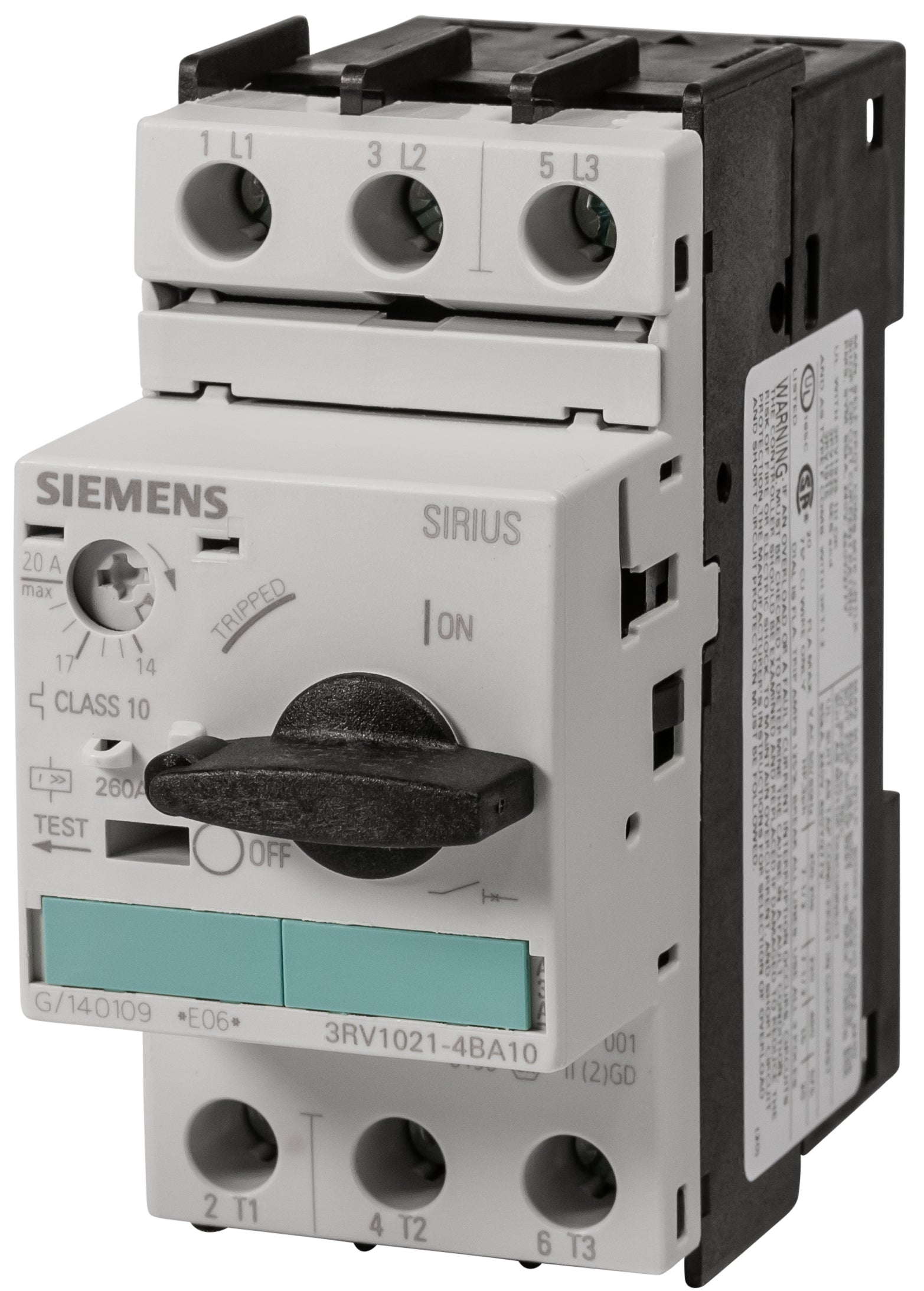 Siemens Overload Heater Chart